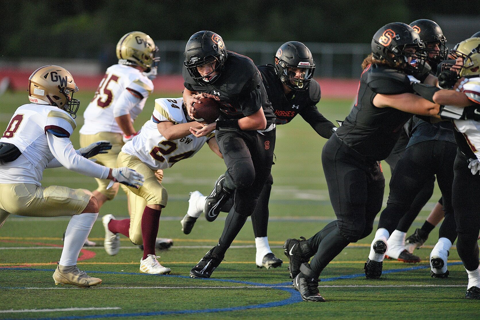 Football: Granville-Whitehall at Schuylerville